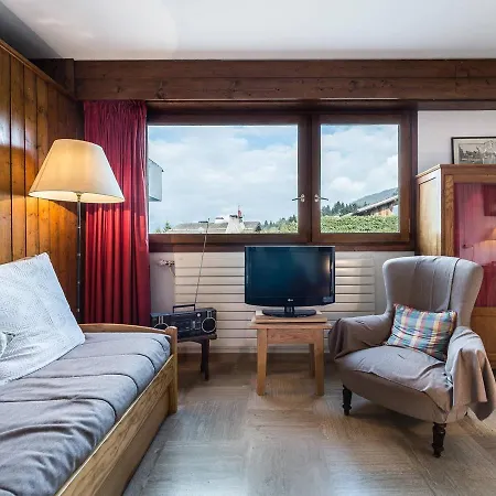 Apartment Cosy A Megeve, Proche Pistes Rochebrune Et Centre, Avec Parking Et Tv - Fr-1-453-124